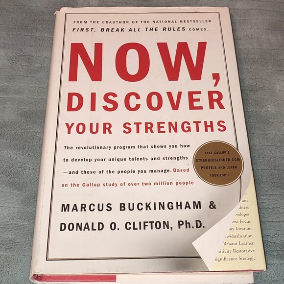 Book Now Discover Your Strengths Work Life Job Career Development M. Buckingham - Picture 1 of 11
